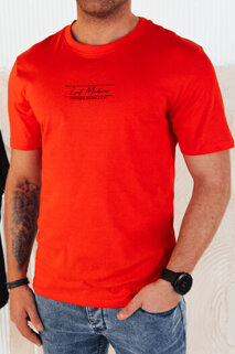Moška majica s potiskom Barva Oranžna DSTREET RX5473
