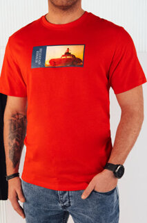 Moška majica s potiskom Barva Oranžna DSTREET RX5486