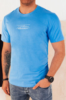 Moška majica s potiskom Barva Svetlo modra DSTREET RX5474