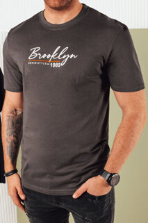 Moška majica s potiskom Barva Temno siva DSTREET RX5404