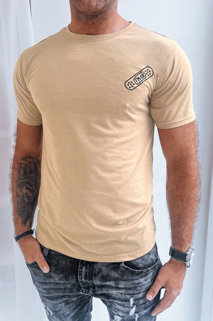 Moška navadna majica Barva Bež DSTREET RX5292