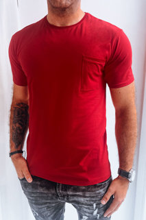 Moška navadna majica Barva rdeča DSTREET RX5285
