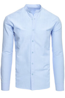Moška srajca z dolgimi rokavi Barva Modra DSTREET DX2499