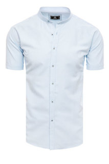 Moška srajca z kratkimi rokavi Barva Modra DSTREET KX0995