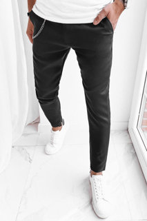 Moške chino hlače Barva Črna DSTREET UX4002