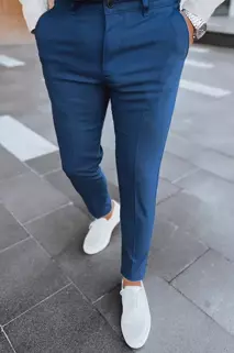 Moške chino hlače Barva Mornarica DSTREET UX3979