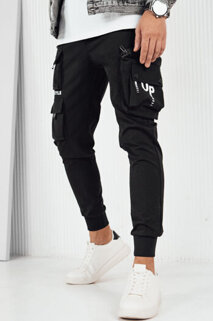 Moške hlače s stranskimi žepi Barva Črna DSTREET UX4155