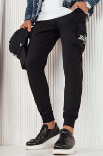 Moške hlače s stranskimi žepi Barva Črna DSTREET UX4161