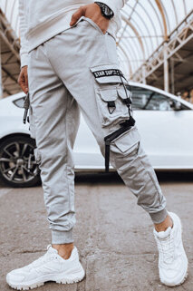 Moške hlače s stranskimi žepi Barva siva DSTREET UX4219