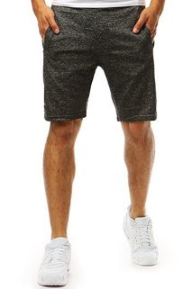 Moške športne kratke hlače Barva Antracitna DSTREET SX1087