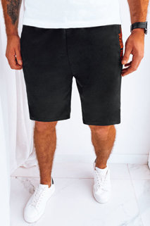 Moške športne kratke hlače Barva Črna DSTREET SX2221