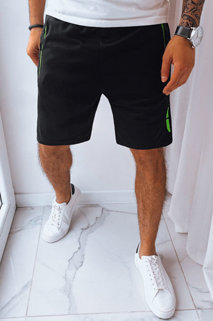 Moške športne kratke hlače Barva Črna DSTREET SX2240