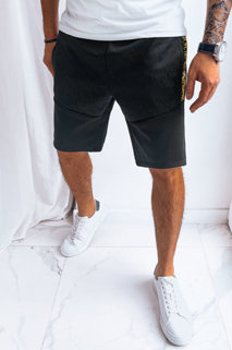 Moške športne kratke hlače Barva Črna DSTREET SX2260