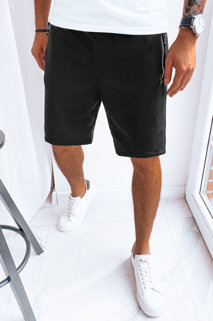 Moške športne kratke hlače Barva Črna DSTREET SX2265