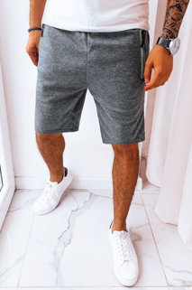 Moške športne kratke hlače Barva Temno siva DSTREET SX2219