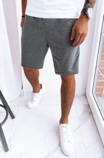 Moške športne kratke hlače Barva Temno siva DSTREET SX2276