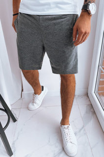 Moške športne kratke hlače Barva Temno siva DSTREET SX2281