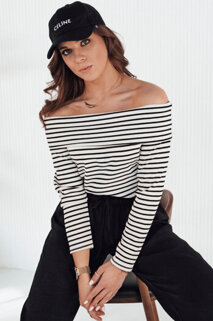Ženska elegantna bluza TESSO Barva Črna DSTREET RY2352