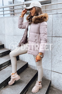 Ženska zimska jakna AMBER DAWN Barva Bež DSTREET TY3809