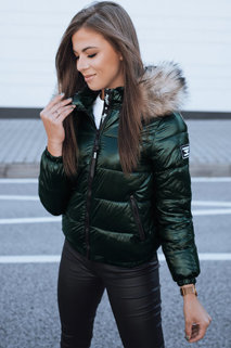 Ženska zimska jakna COURTNEY Barva Zelena DSTREET TY2204