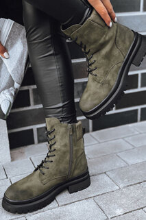 Ženske čevlje BASTEL Barva Temno zelena DSTREET ZY0426