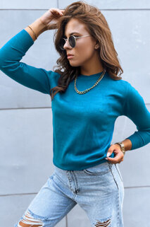 Ženski dolgi pulover REGALIA Barva Modra DSTREET MY2102