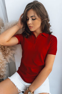 Ženski polo majica MEGAN  Barva rdeča DSTREET RY2267