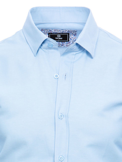 Elegantna moška srajca Barva Modra DSTREET DX2481