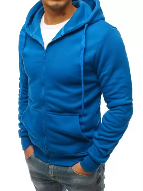 Moška jopa s kapuco Barva Modra DSTREET BX5232