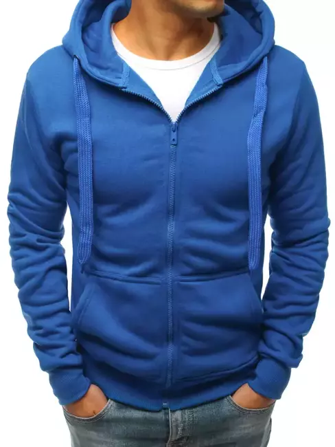 Moška jopa s kapuco Barva Svetlo modra DSTREET BX5229