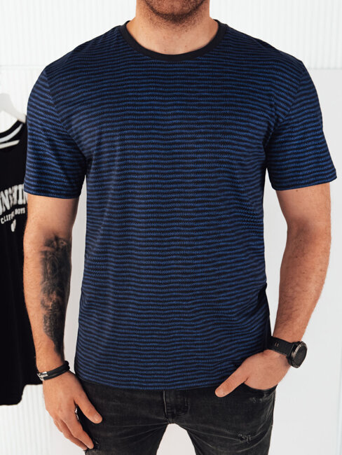 Moška majica s potiskom Barva Mornarica DSTREET RX5397