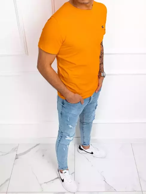 Moška navadna majica Barva Oranžna DSTREET RX4806