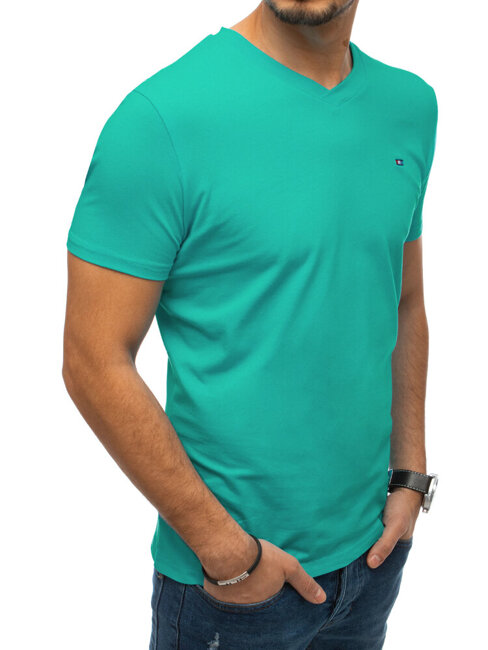 Moška navadna majica Barva Temno zelena DSTREET RX5353
