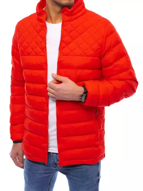 Moška prehodna jakna rdeča Dstreet TX3997