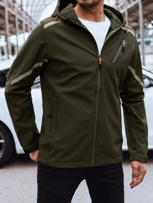 Moška softshell jakna Barva Zelena DSTREET TX4480