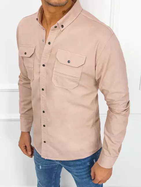 Moška srajca Barva Roza DSTREET DX2374