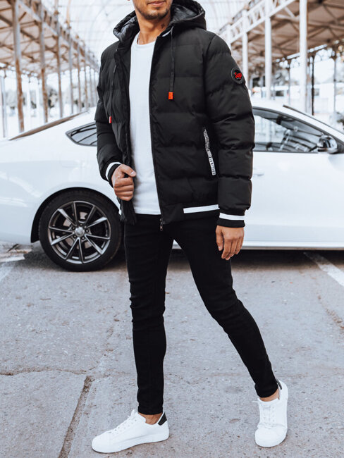 Moška zimska jakna Barva Črna DSTREET TX4505