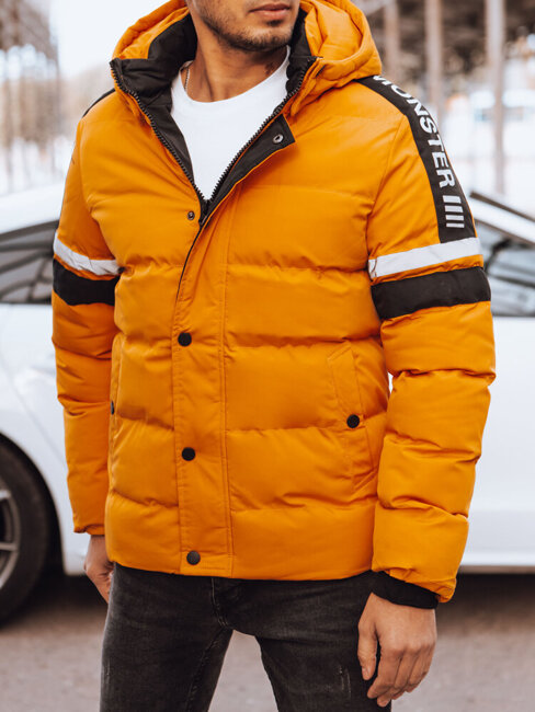 Moška zimska jakna Barva Rumena DSTREET TX4567