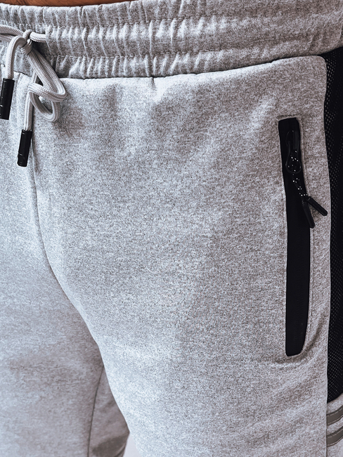 Moške športne kratke hlače Barva Bela DSTREET SX2256