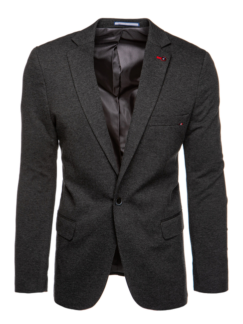 Moški blazer casual Barva Antracitna DSTREET MX0605