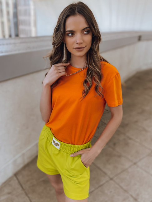Ženska športna bluza MAYLA II Barva Oranžna DSTREET RY2283