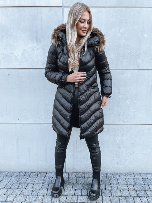 Ženska zimska jakna GLAMOUR FUSION Barva Črna DSTREET TY3890