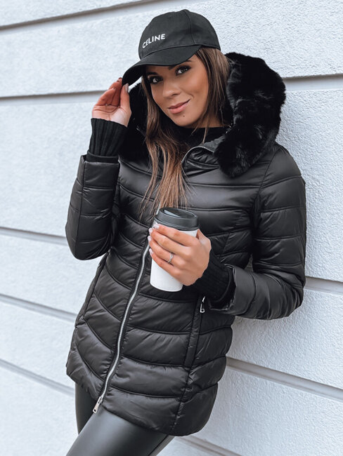 Ženska zimska jakna LUNA Barva Črna DSTREET TY3972