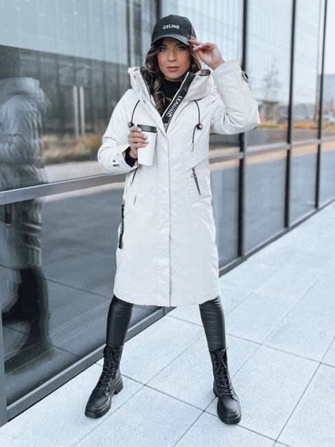Ženska zimska jakna MODERN Barva Bež DSTREET TY3930