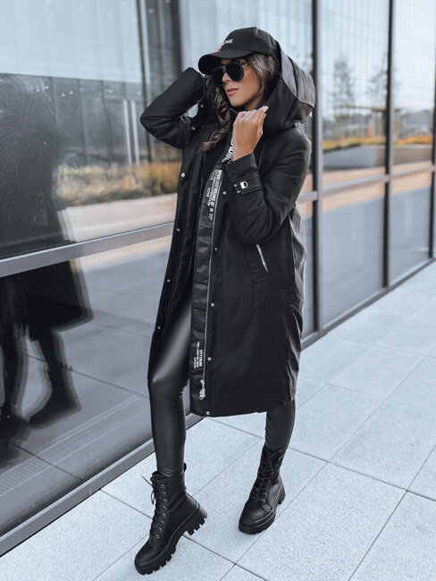 Ženska zimska jakna MODERN Barva Črna DSTREET TY3931