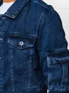 Moška jeans jakna Barva Modra DSTREET TX4413_3