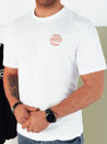 Moška majica s potiskom Barva Bela DSTREET RX5415_2