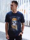 Moška majica s potiskom Barva Mornarica DSTREET RX5093_1