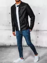 Moška usnjena jakna Barva Črna DSTREET TX4328_2