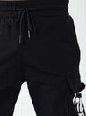 Moške hlače s stranskimi žepi Barva Črna DSTREET UX4164_4